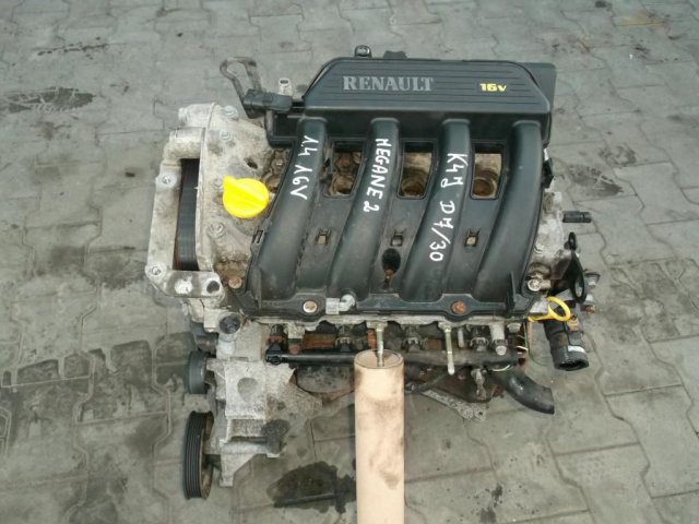 Двигатель K4J RENAULT MEGANE 2 1.4 16V 64 тыс KM