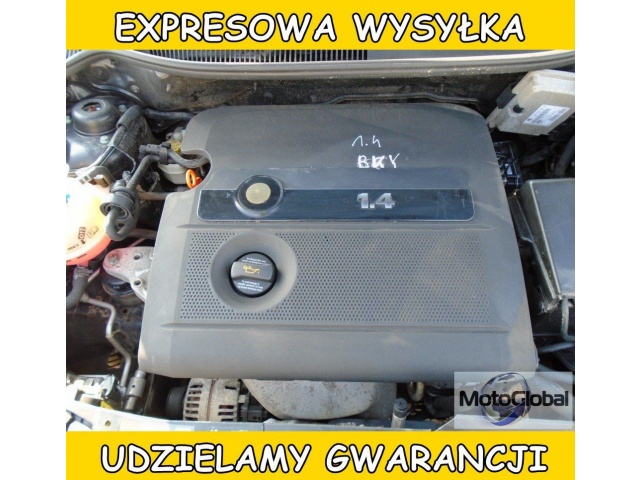 Двигатель SEAT IBIZA III 1.4 16V BKY NISKI пробег