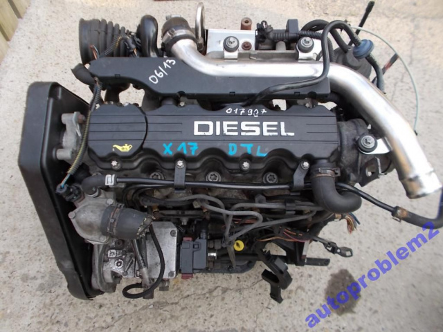 Двигатель Opel Astra II G 1.7 DTL X17DTL