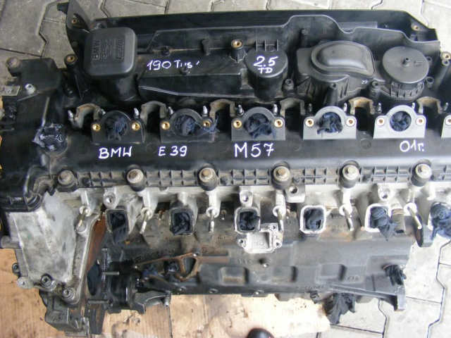 Двигатель BMW E39 2.5 TD 3.0 M57 01г..