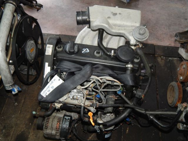 Двигатель VW T4 Golf III Passat B4 1.9 D в сборе