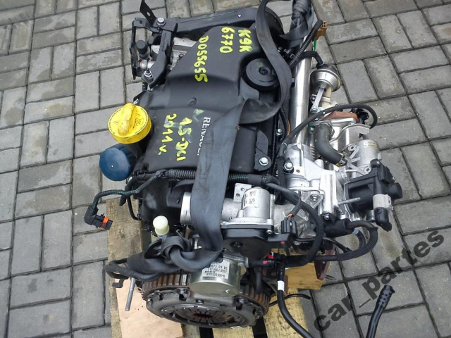 Двигатель 1.5 DCI RENAULT k9k6770 K9K LAGUNA 2011R