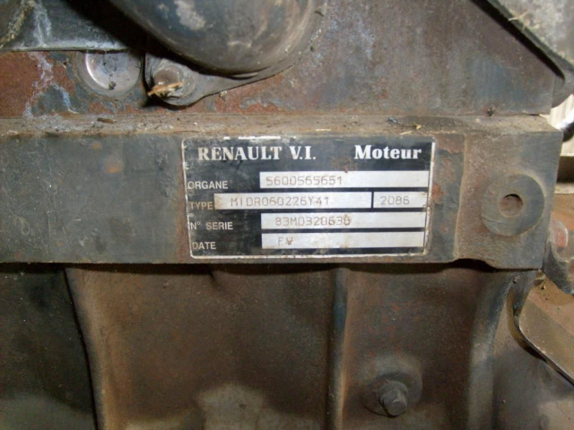 Двигатель RENAULT M250 Midliner