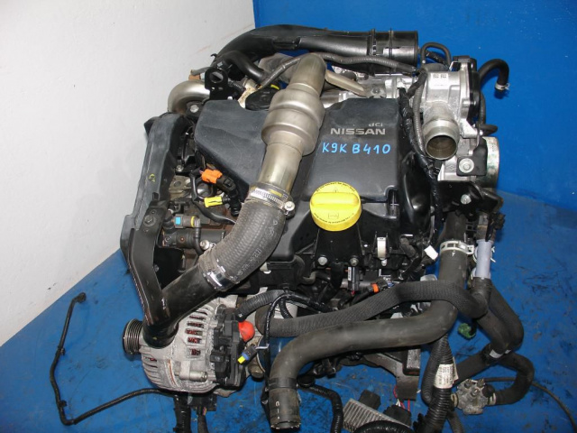 Двигатель NISSAN QASHQAI 1, 5 DCI K9K B410 2012r в сборе