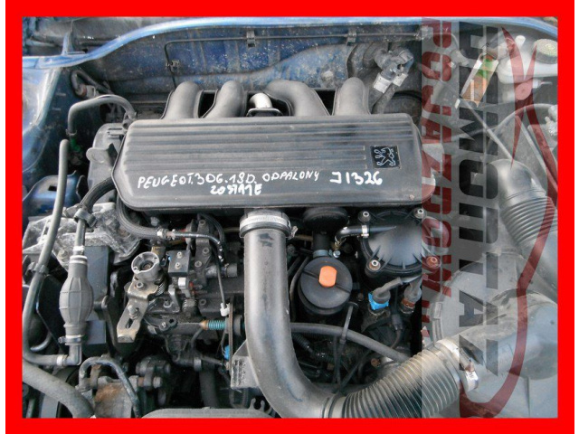 9649 двигатель PEUGEOT 306 DJY(XUD9A) 1.9 D ODPALONY