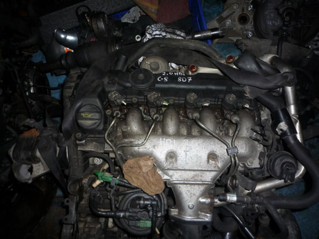 Двигатель 2, 0 HDI Peugeot 807, Citroen C8