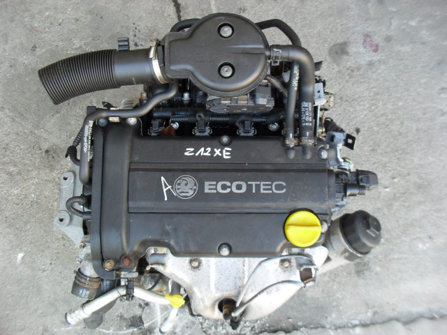 Z12XE OPEL AGILA CORSA C 1.2 16V двигатель в сборе