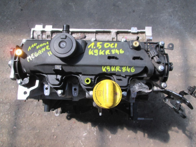 Двигатель RENAULT MEGANE III 1.5 DCI K9KR846 110 л.с.
