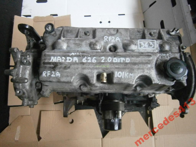 MAZDA 626 2.0 DITD 101 л. с. RF2A двигатель