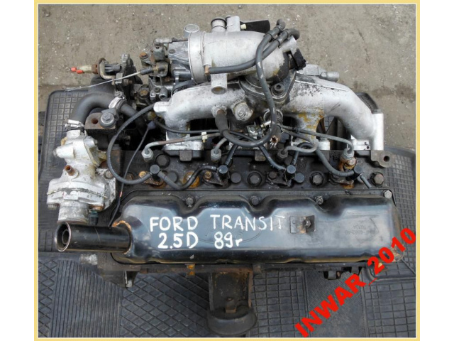 FORD TRANSIT MK1 2.5D двигатель в сборе 4CA