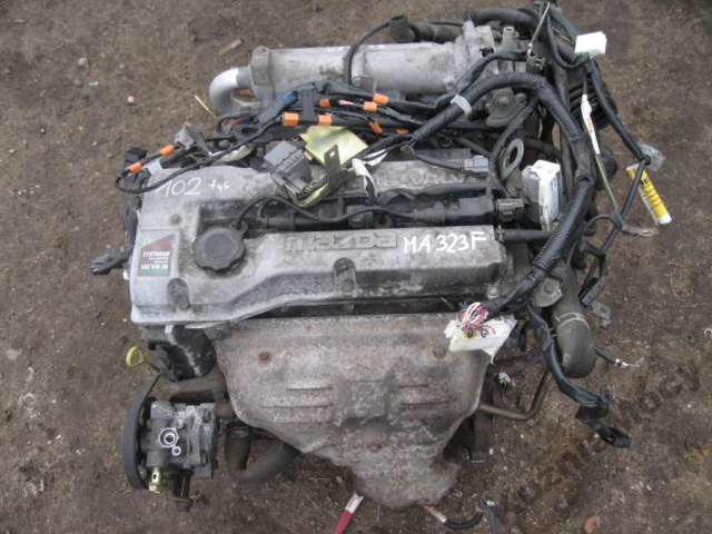Двигатель Mazda 323f 323 f 98-03 1.5 102 тыс гарантия