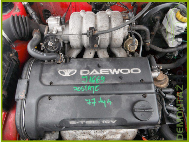 13533 двигатель DAEWOO LANOS 1.5 16V ODPALONY