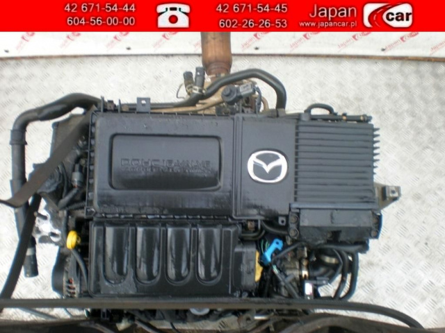Двигатель голый без навесного оборудования MAZDA 3 1.4 бензин 03-09