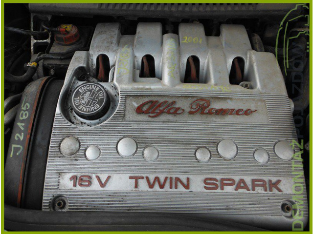 Двигатель ALFA ROMEO 147 AR32104 1.6 TS ODPALONY