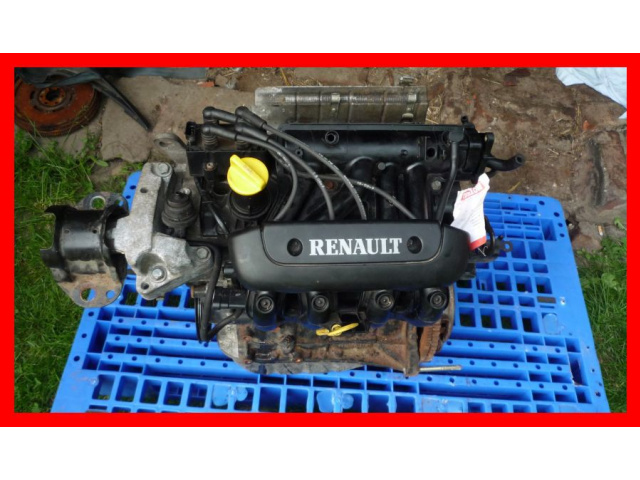 RENAULT CLIO II 02г. двигатель 1.2 16V 150 тыс в сборе
