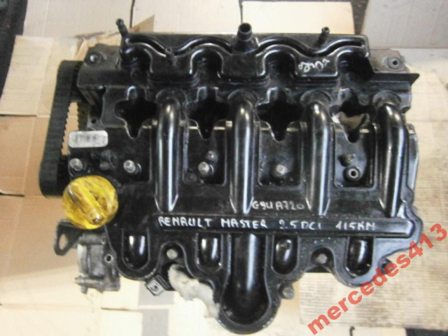RENAULT MASTER 2.5DCI G9U A720 115 л.с. двигатель G9U724
