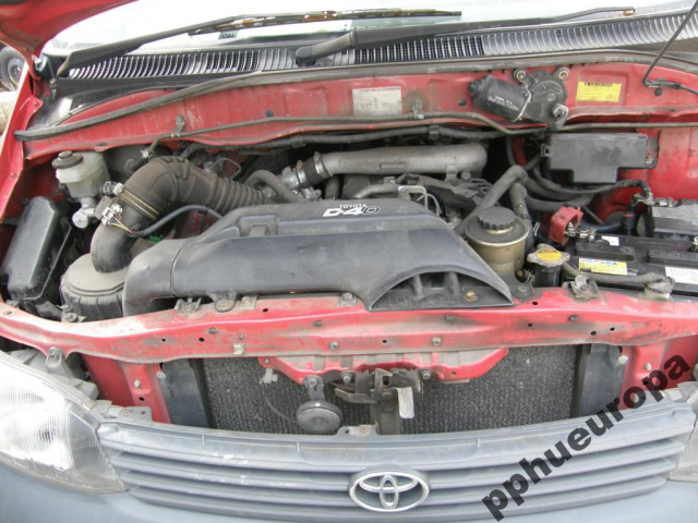 Toyota Hiace, Hilux 2003г. двигатель голый 2, 5 D4D