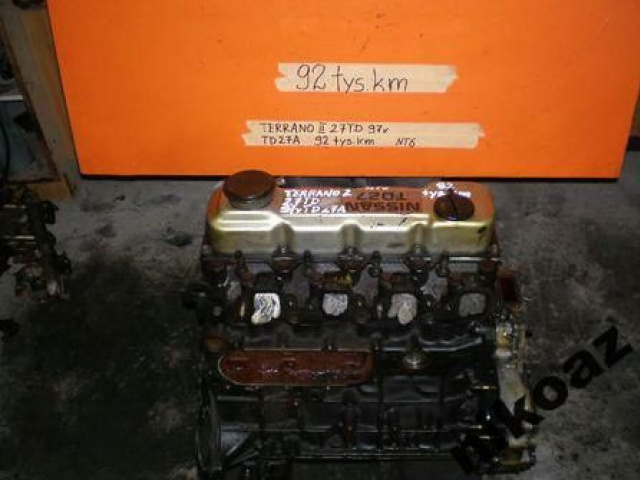 NISSAN TERRANO II 2.7 2, 7 TD 97 TD27A двигатель