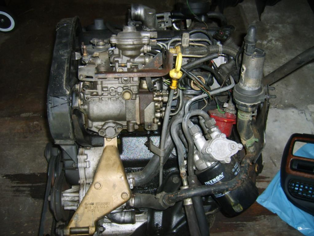 Двигатель UZBROIONY AUDI 80 1.6TD 90 год