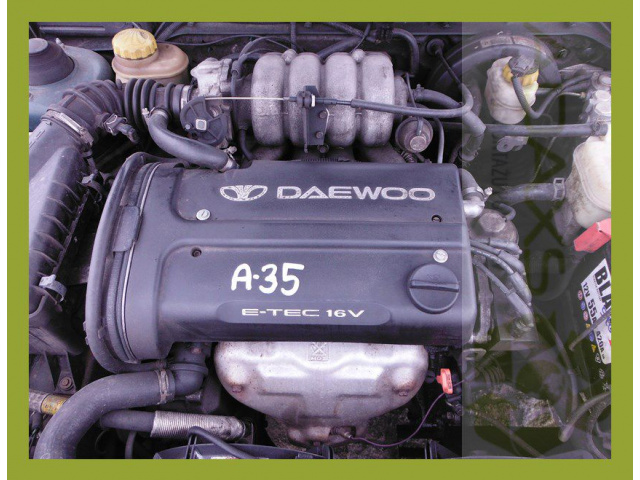 5867 двигатель DAEWOO NUBIRA LANOS 1.6 16 A16DMS FILM