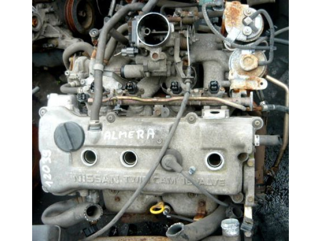 NISSAN ALMERA TINO двигатель 1.8 16V TWIN CAM