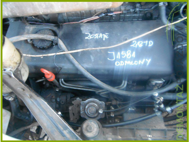 Двигатель FIAT DUCATO BOXER 8140.47 2.5 TDI ODPALONY