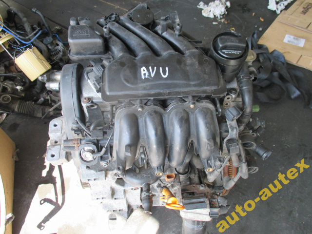 Двигатель AVU 1.6 8V 102km VW GOLF IV BORA A3 8L OCT