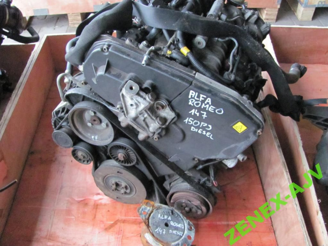 Двигатель без навесного оборудования ALFA ROMEO 147 1.9JTD 103kW 2004