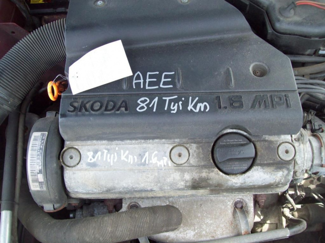Двигатель SKODA FELICIA 1.6 MPI AEE