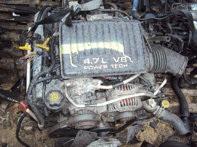 Двигатель в сборе Jeep Grand Cherokee 4.7 V8 03г.