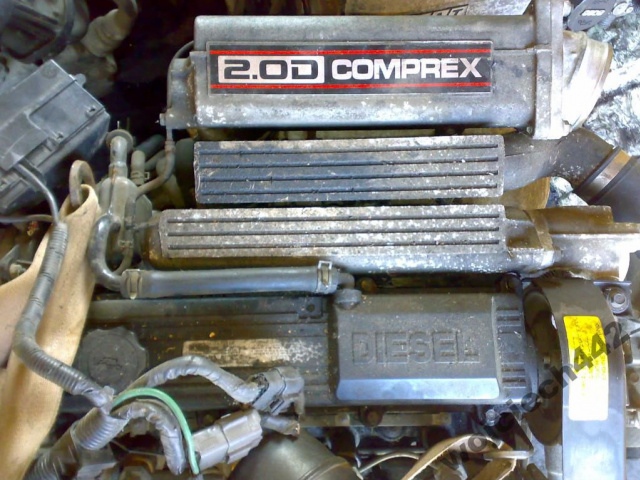 Двигатель MAZDA 626 2.0 TD COMPREX BEZ навесного оборудования