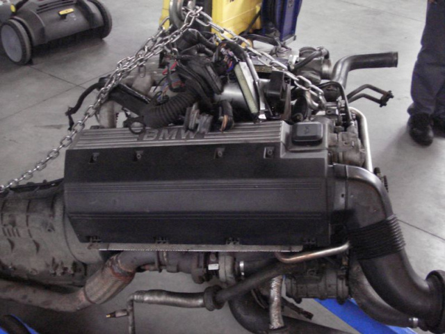 BMW e34 двигатель в сборе 525 TDS АКПП