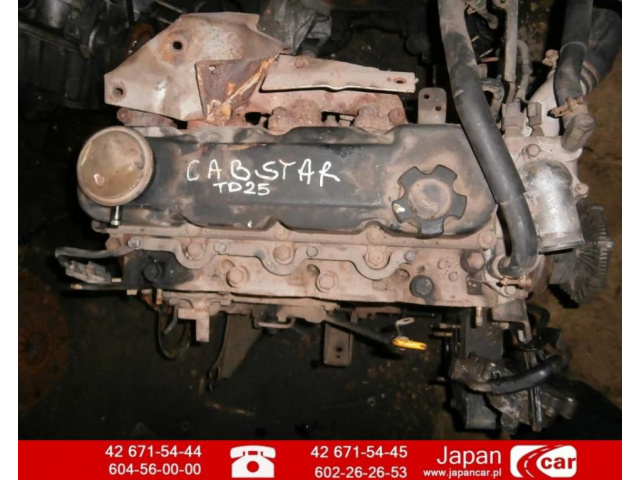 Двигатель NISSAN CABSTAR 95-01 2.5 TD TD25 запчасти