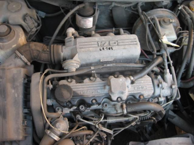 Двигатель Opel Astra F/Vectra A 1.7 D