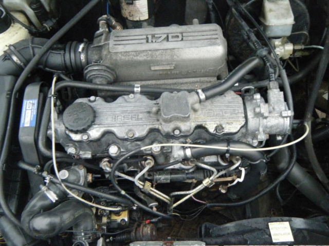 Opel ASTRA F 1.7 D двигатель в сборе + навесное оборудование