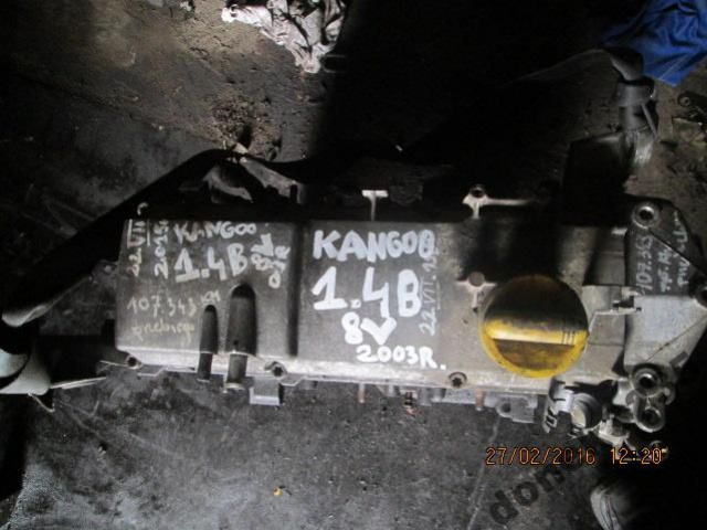 Двигатель RENAULT KANGOO 1.4 8V 03г.