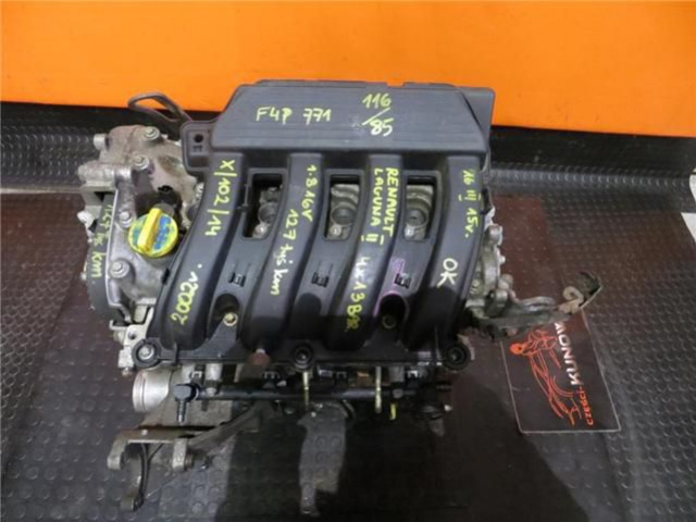Двигатель RENAULT LAGUNA II F4P 771 1.8 16V 116 KM