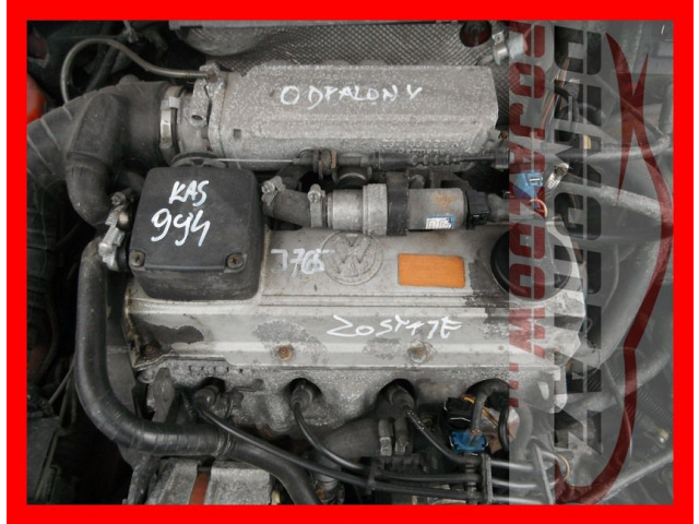 5166 двигатель VW PASSAT B4 2E 2.0 8V FILM QQQ