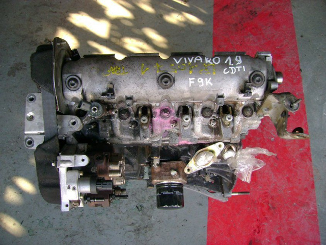 Двигатель Opel Vivaro Trafic 1.9 DCI F9K 128000Km