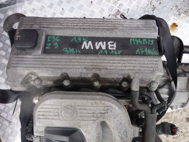 Двигатель BMW 1.8 IS M44B19 1.9 TI Z3 E36 E30 98г.