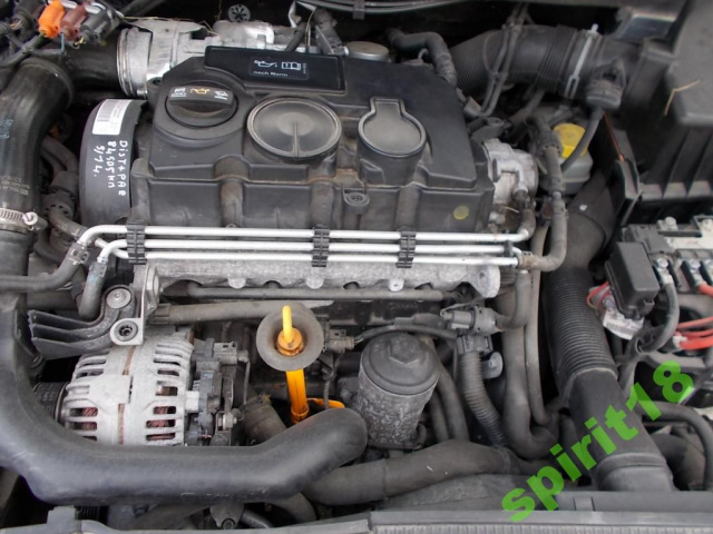 VW CADDY SEAT AUDI двигатель 1.9 tdi bls 84 тыс km