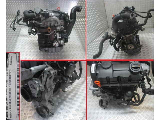 Двигатель голый 1, 9 TDI BRS VW TRANSPORTER T5
