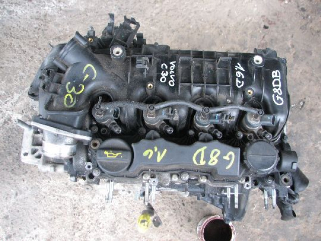 Двигатель в сборе VOLVO C 30 C30 1.6 HDI 2007 год.