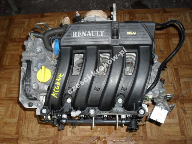538. двигатель RENAULT MEGANE I 1.8 16V F4P гарантия