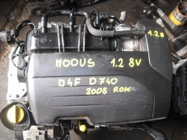 Двигатель RENAULT MODUS 1.2 D4F D740 2008 год