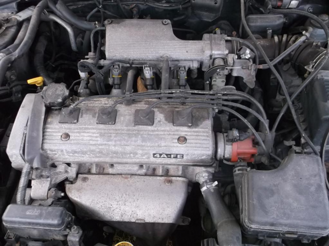 Двигатель Toyota 4A-FE-L222205 2WD без навесного пробег 62т.км Corolla/Corolla Spacio AE1