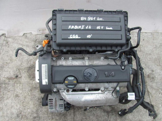 Двигатель 1.4 16V CGGB 86KM - SKODA FABIA II ROOMSTER