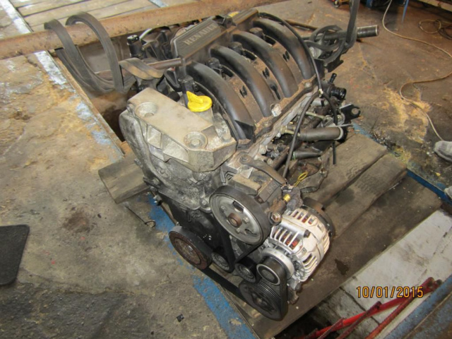 Двигатель Renault 1.6 16v Laguna, Megane. Scenic,