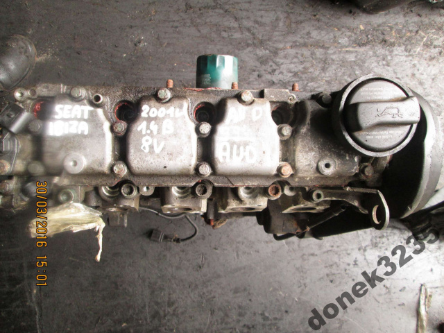 Двигатель SEAT IBIZA 1.4 B 8 V 01г. AUD