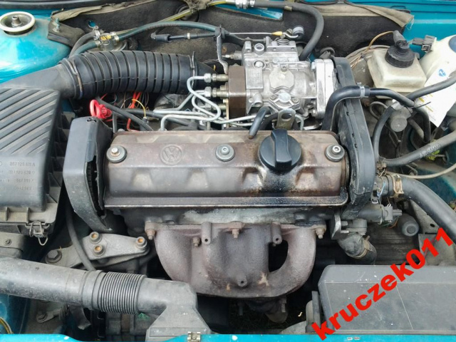 Vw polo 91-94 двигатель 1.4d (двигатель в сборе)